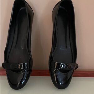 Burberry Glossy Black Women's Flats